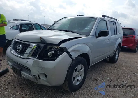 2011 Nissan Pathfinder S from USA, damaged, VIN 5N1AR1NN2BC615571